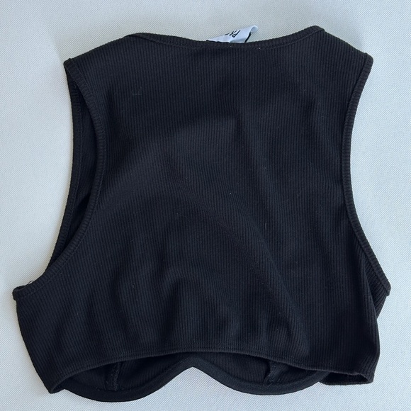 Princess Polly Black Tank - Picture 2 of 3